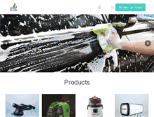 Tablet Screenshot of ecoclean-sa.com